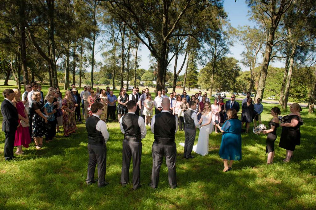 centennial park wedding