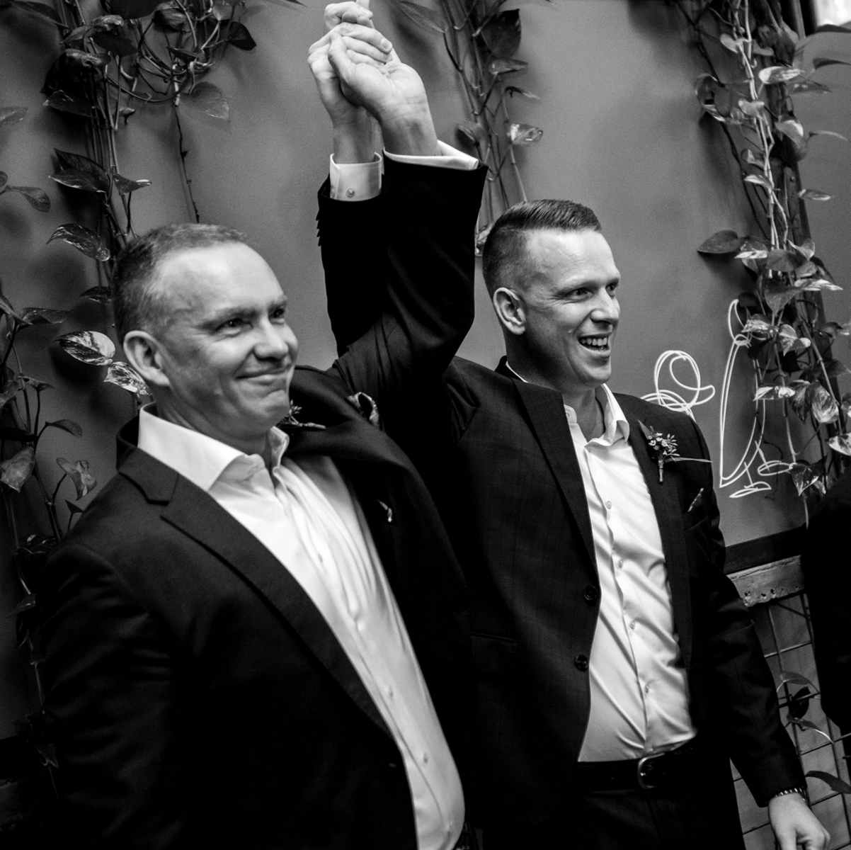 3 blue ducks gay wedding