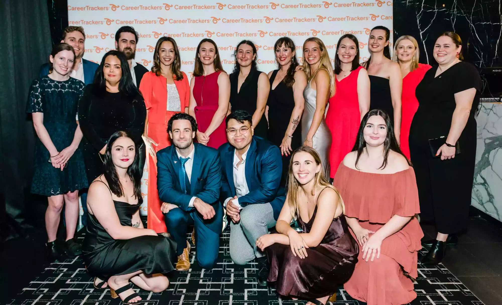 group of people at an awards night in sydney as photographed by a sydney awards photographer
