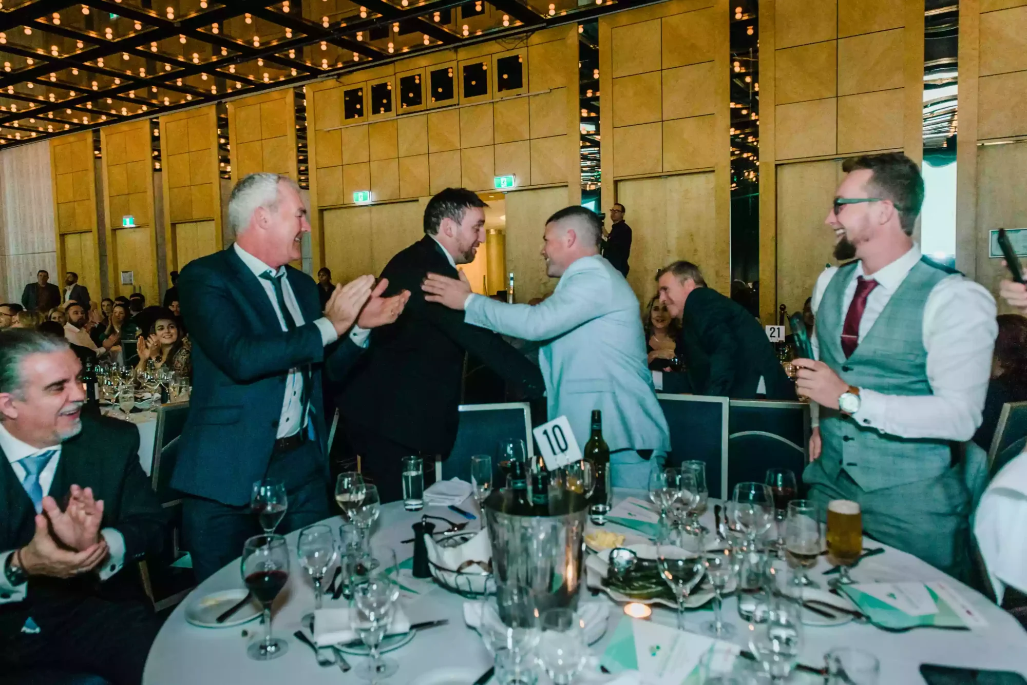 award recipient named as photographed by a sydney wedding photographer