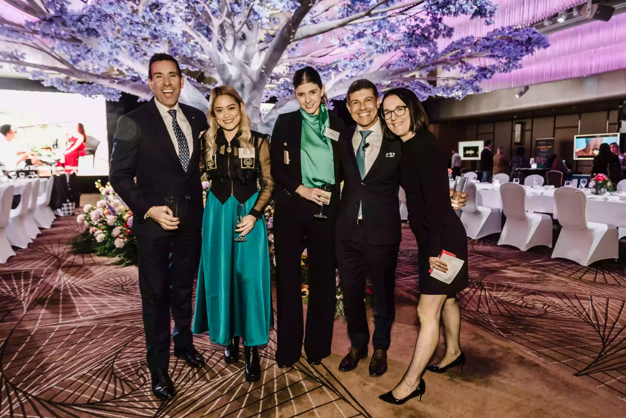 photo of a group of people at a Sydney event as captured by a sydney event and award photographer
