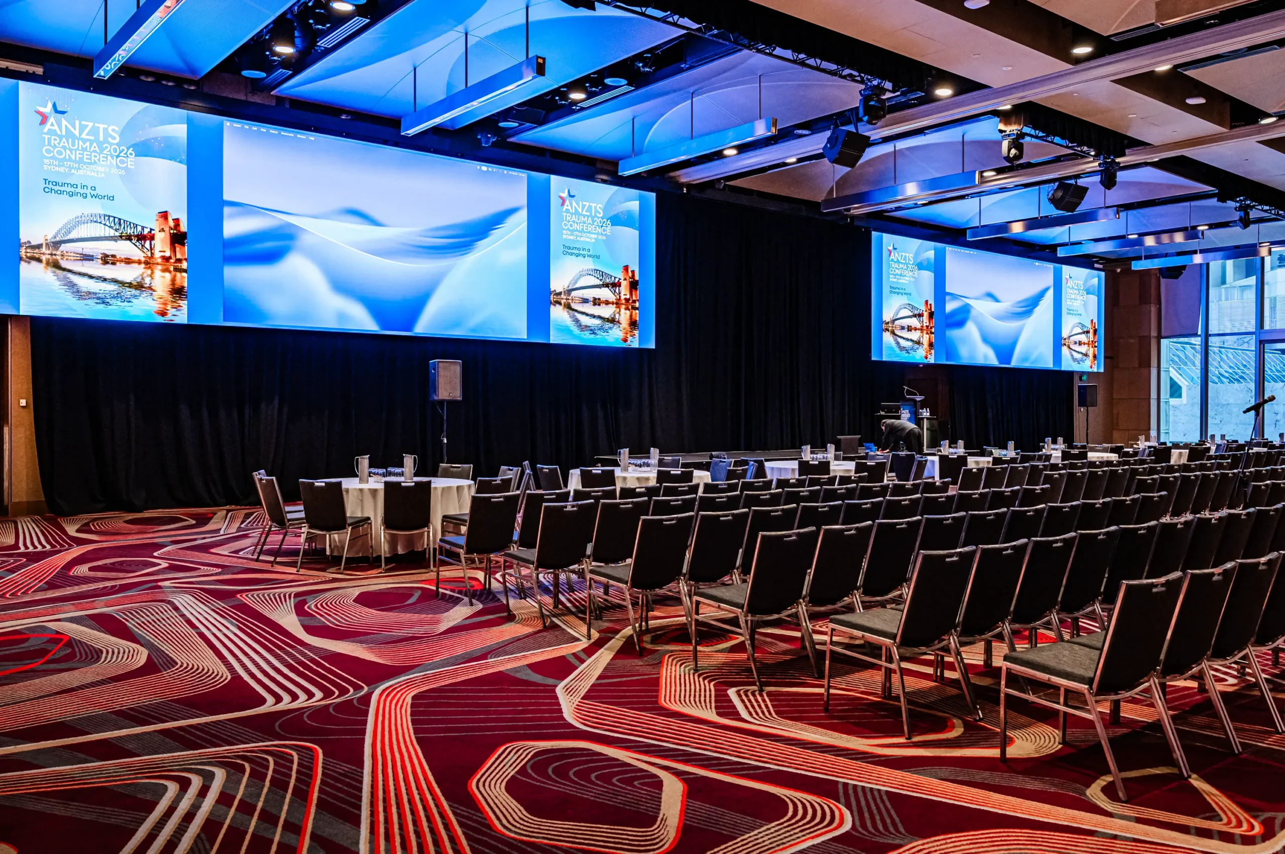 Hilton conference setup