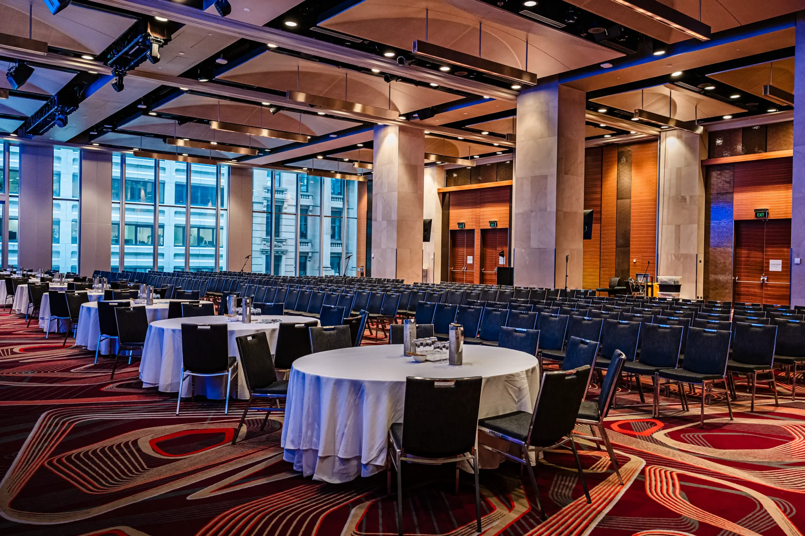 Hilton conference setup